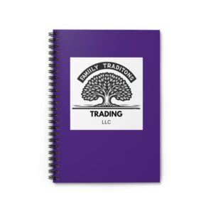 Personalized Family Traditions Spiral Notebook - Ideal for Journaling, Note-Taking, School, Home Office, Gifts