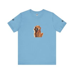 Dog Lover's Short Sleeve Tee, Unisex Pet Shirt, Animal Lover Gift, Casual Wear, Cute Dog Graphic Tee