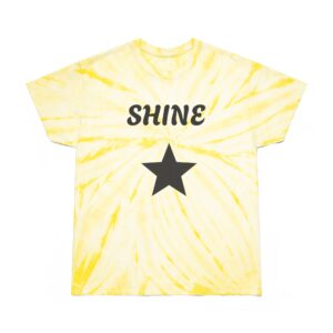 Shine Tie-Dye Tee | Bright Summer Vibes, Perfect Gift for Her, Festival Outfit, Casual Wear, Sunshine Apparel