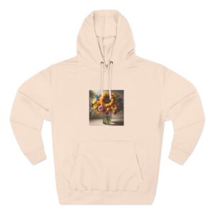 Three-Panel Fleece Hoodie