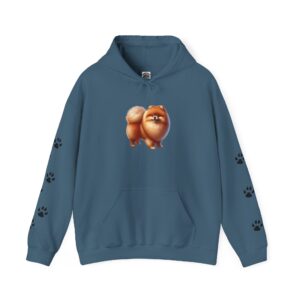 Paw Print Dog Lover Hoodie, Animal Print Sweatshirt, Pet Lover Gift, Cozy Unisex Hoodie, Animal-Themed Apparel, Cute Pet Hoodie