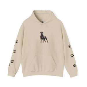 Paw Print Dog Lover Hoodie, Pet Sweatshirt, Gifts for Dog Owners, Animal Lover Apparel, Cozy Unisex Hoodie