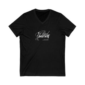 Unisex Jersey Short Sleeve V-Neck Tee