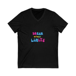 Inspirational Unisex V-Neck Tee - Dream Without Limits | Motivational T-Shirt, Gift for Dreamers, Positive Vibes, Casual Wear, [...]