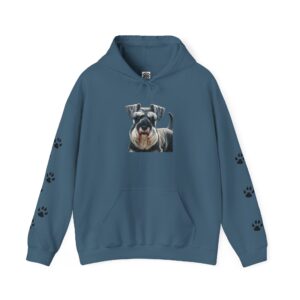 Paw Print Hoodie, Dog Lover Gift, Pet-Themed Sweatshirt, Cozy Hooded Sweatshirt, Animal Apparel, Perfect for Pet Owners