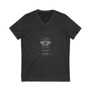 Live Wild Unisex V-Neck Tee | Nature Lover's Shirt, Adventure Apparel, Gift for Outdoorsy Friends, Casual Daily Wear, Bohemian Style