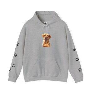 Paw Print Dog Sweatshirt, Cozy Pet Lover Hoodie, Unisex Animal Sweatshirt, Gift for Dog Owners, Fun Pet Apparel