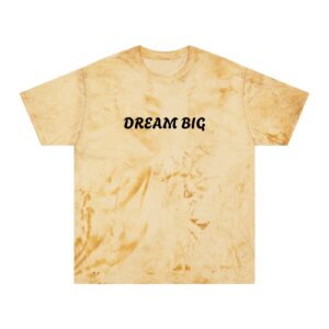 Dream Big Color Blast Unisex T-Shirt | Inspirational Tee for Seekers, Motivational Shirt, Gifts for Dreamers, Relaxed Fit Fashion