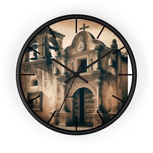 Vintage Architectural Wall Clock, Timeless Decor for Home, Unique Gift, Rustic Vibe, Perfect for Weddings and Housewarming