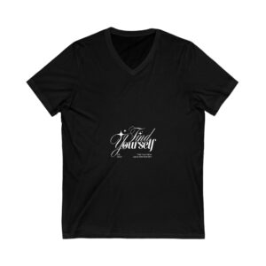 Unisex Jersey Short Sleeve V-Neck Tee