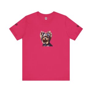 Cute Dog Graphic Tee, Pet Lover Shirt, Animal Print T-Shirt, Gift for Dog Owners, Casual Wear, Summer Style