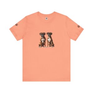Dog Lovers Unisex Tee, Cute Animal Shirt, Pet Owner Gift, Casual Wear, Birthday Gift, Animal Rescue Apparel